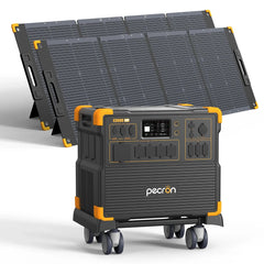 PECRON E3800LFP Portable Power Station 4200W 3840Wh - Green Vista Living