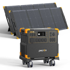 PECRON E3800LFP Portable Power Station 4200W 3840Wh - Green Vista Living