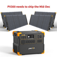 PECRON E3600LFP Portable Power Station 3600W 3072Wh - Green Vista Living