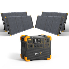 PECRON E2400LFP Portable Power Station 2400W 2048Wh - Green Vista Living