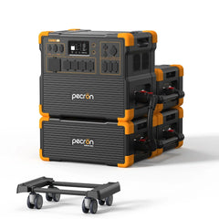 PECRON E3800LFP Portable Power Station 4200W 3840Wh - Green Vista Living
