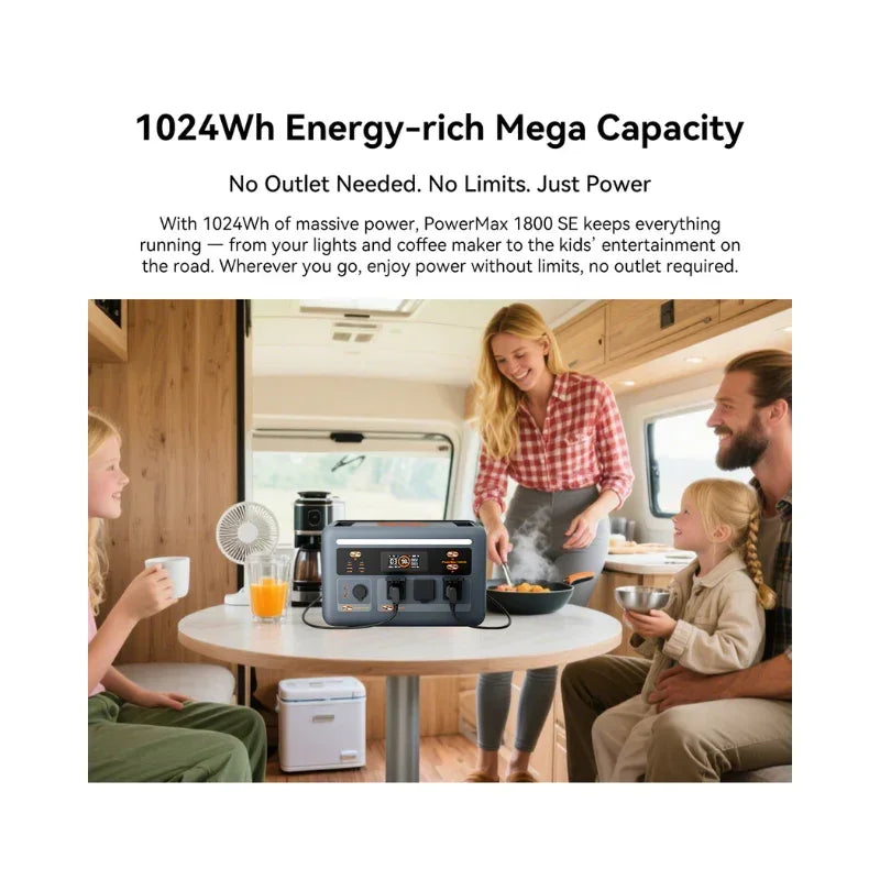 Oscal PowerMax 1800SE Portable Power Station - Green Vista Living