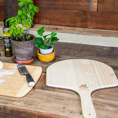 WPPO 14" x 24" Wooden Pizza Peel (Launch Pad) - 2 Pack - Green Vista Living