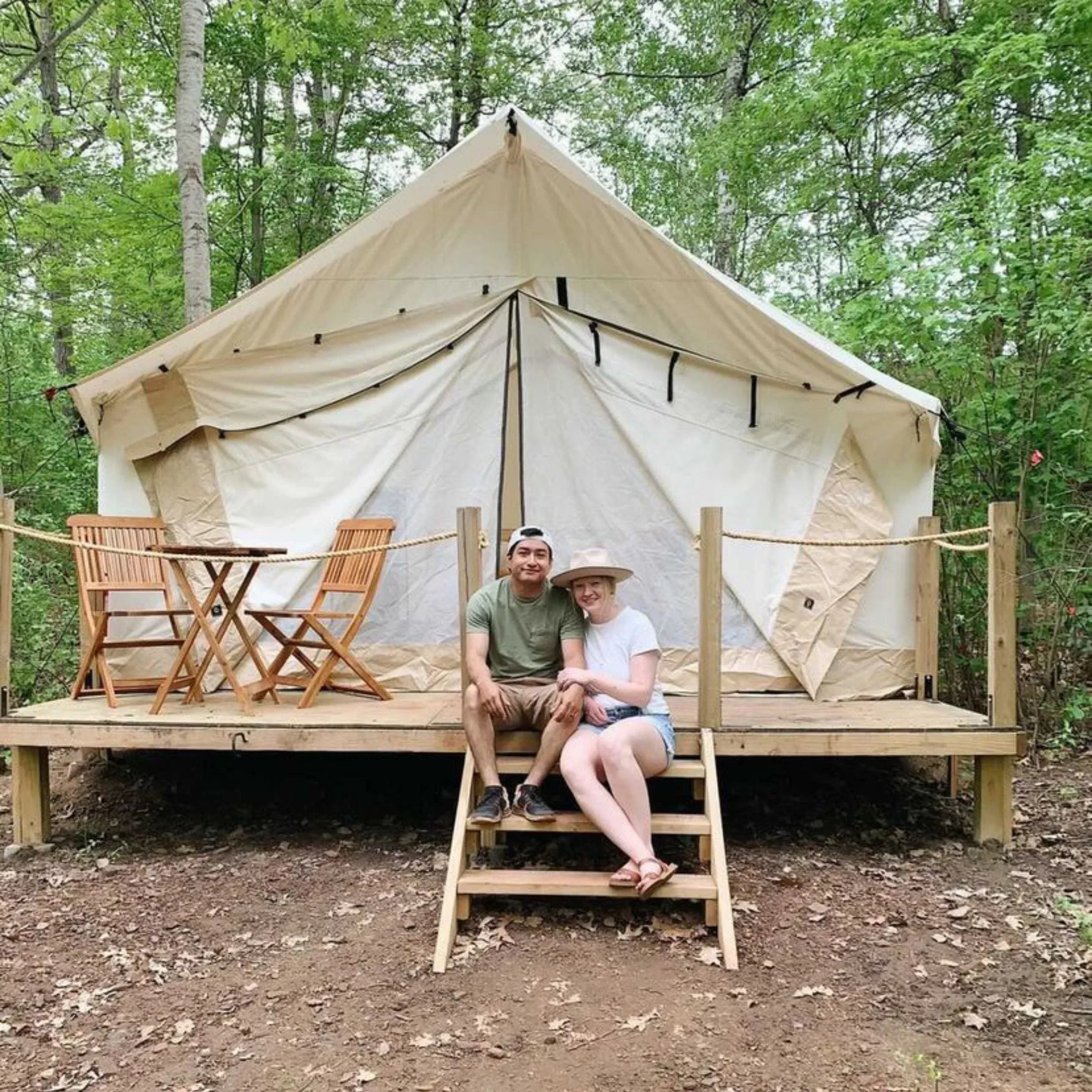 16'x20' Alpha Wall Tent - Green Vista Living