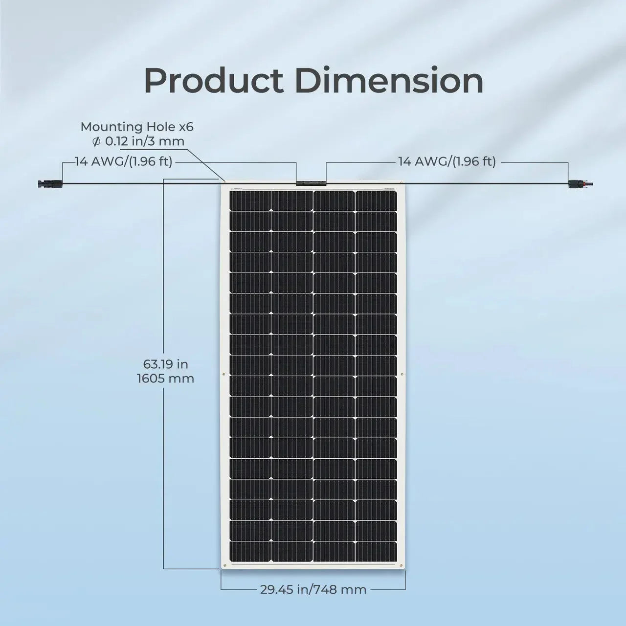 Renogy Flexible 4PCS 200W 12V Monocrystalline Solar Panel - Green Vista Living