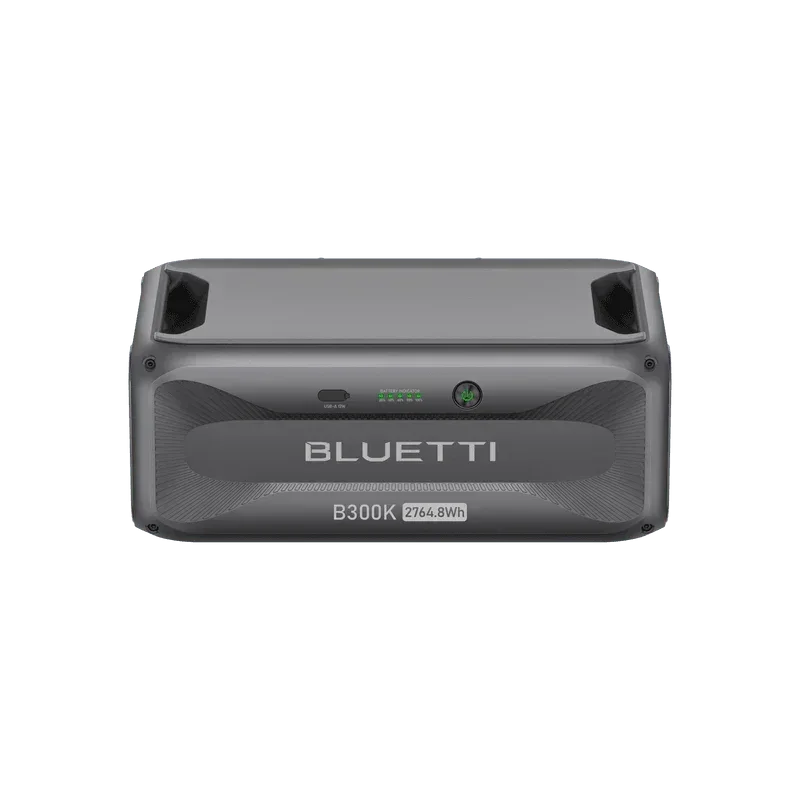 B300K2 Bluetti Expansion Battery Module 2,764.8Wh LiFePO4 | AC200L, AC200MAX, AC300, AC500, Apex300 Compatible - Green Vista Living