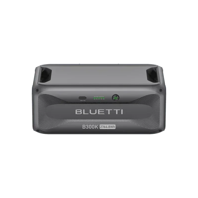 B300K2 Bluetti Expansion Battery Module 2,764.8Wh LiFePO4 | AC200L, AC200MAX, AC300, AC500, Apex300 Compatible - Green Vista Living