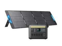 Anker SOLIX C800X Solar Generator + 200W Solar Panel - Green Vista Living