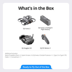 DJI Avata 2 Fly Smart Combo (Single Battery)