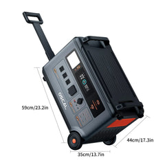 Oscal PowerMax 6000 | 6000W Portable Power Station with 120/240V Dual Voltage - Green Vista Living