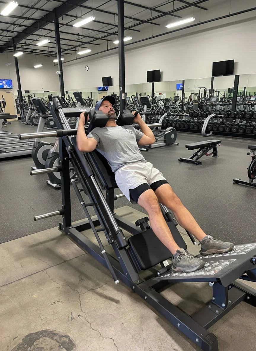 Plate Loaded 45° Leg Press & Hack Squat Machine (New) Sports & Fitness Exchange