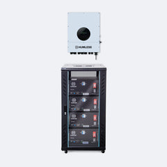 Humless IP65 Rack-mountable Batteries w/ 6kW Universal Inverter - Green Vista Living