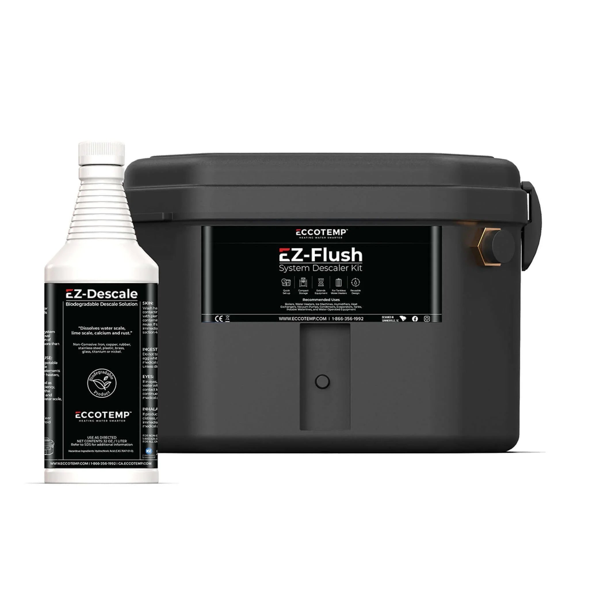 Eccotemp EZ-Flush System Descaler Kit - Green Vista Living