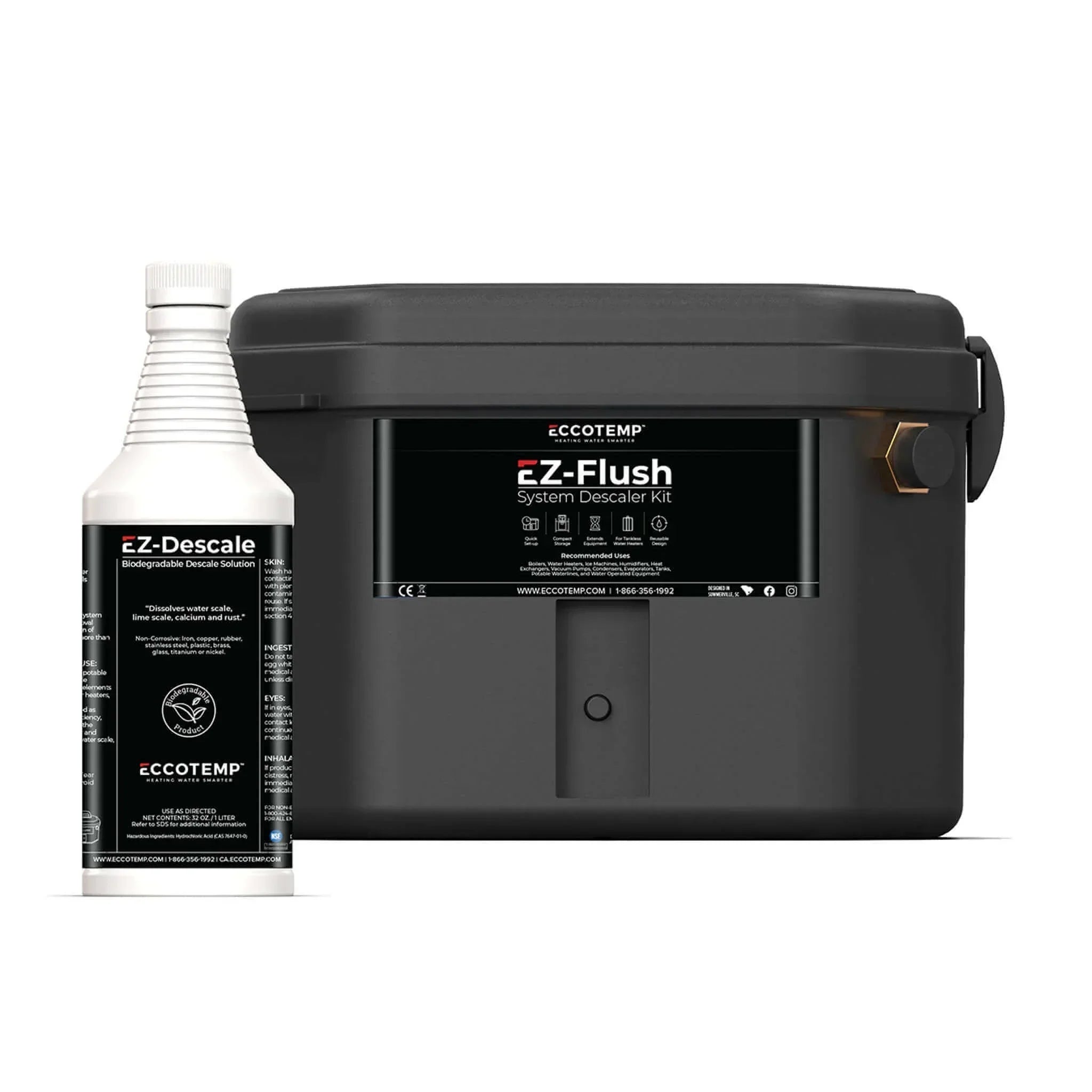 Eccotemp EZ-Flush System Descaler Kit - Green Vista Living