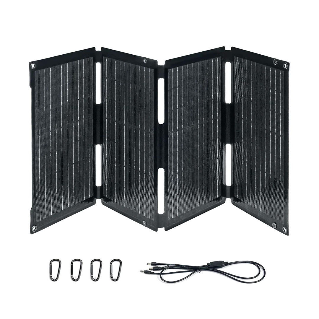 BougeRV 50W Fiberglass Flexible Portable Solar Panel - Green Vista Living