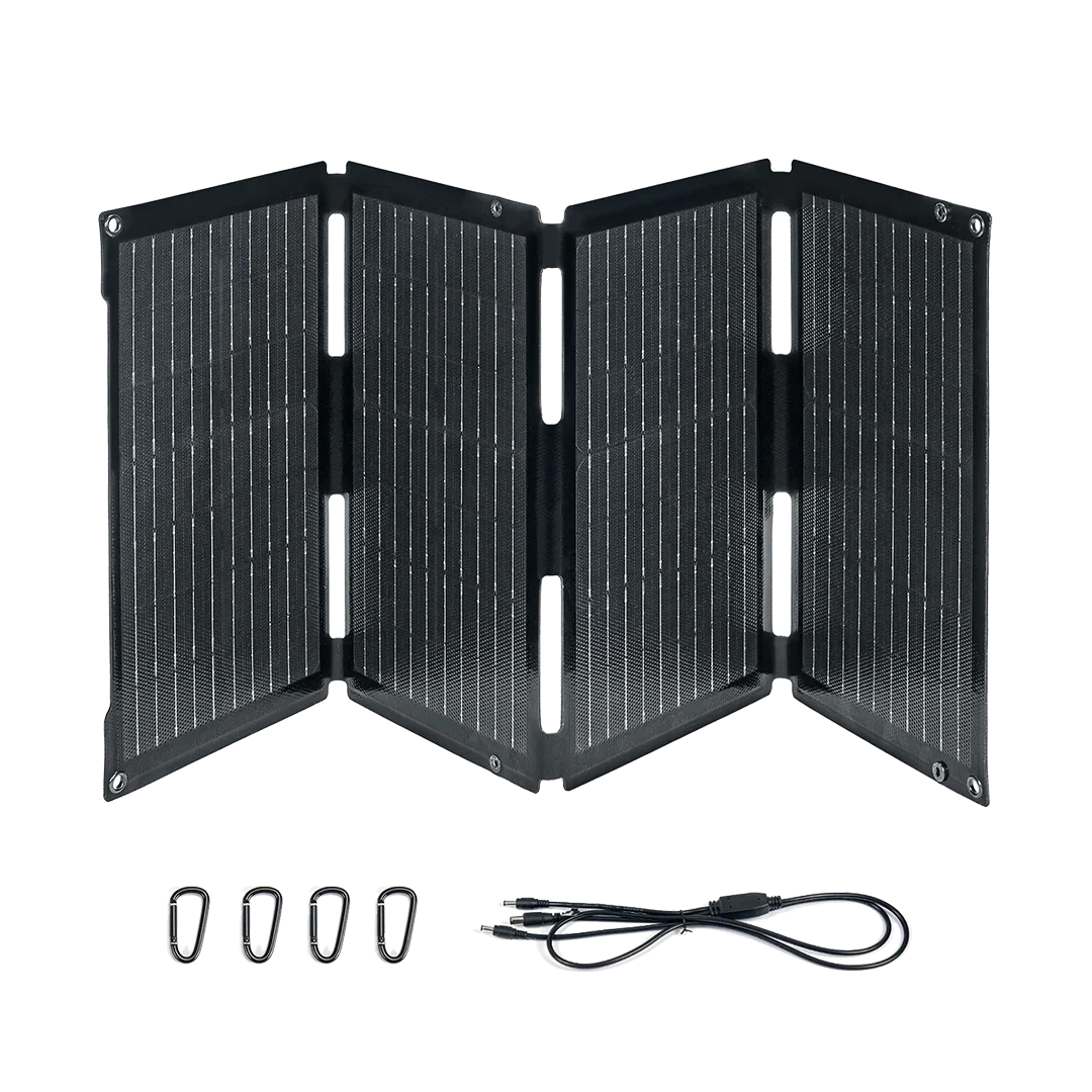 BougeRV 50W Fiberglass Flexible Portable Solar Panel - Green Vista Living