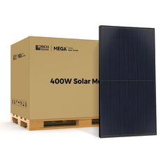 Rich Solar MEGA 400 Watt Solar Panel | Premium Grid-tie or Off-grid Solar Panel for Residential, Commercial, Agriculture - Green Vista Living
