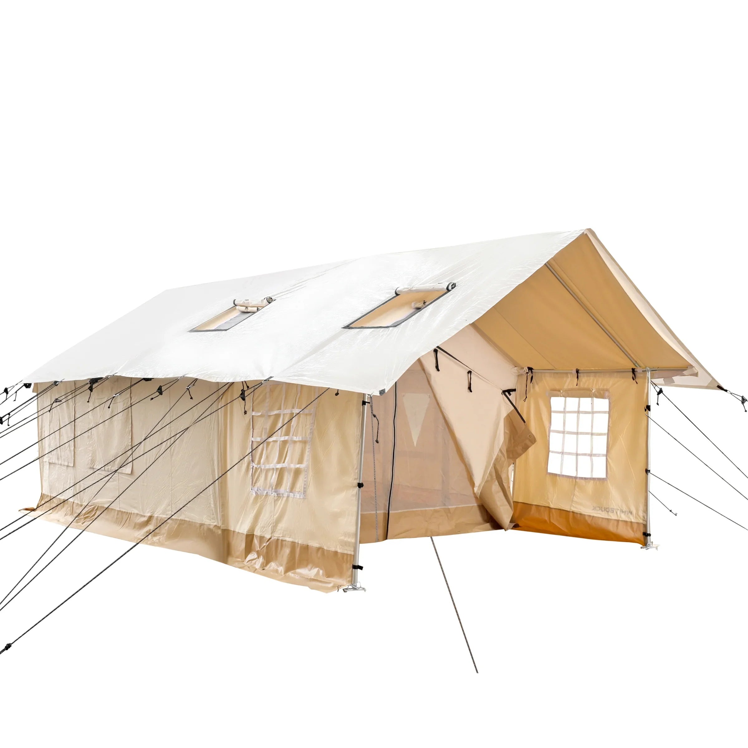 White Duck Outdoors 14'x16' Alpha Pro Wall Tent , Extended Flysheet & Porch (Water Repellent) White Duck Outdoors