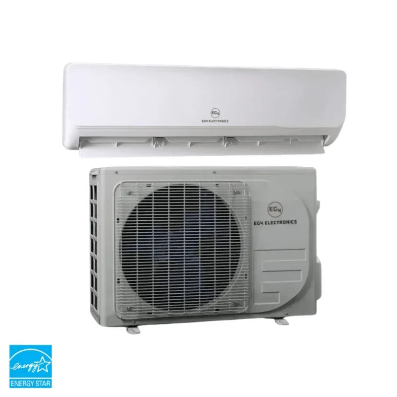 EG4 9K Mini-Split Air Conditioner & Heat Pump | 9,000 BTU | SEER2 29.5 | Plug-n-Cool DIY Install | 5-Year Warranty - Green Vista Living