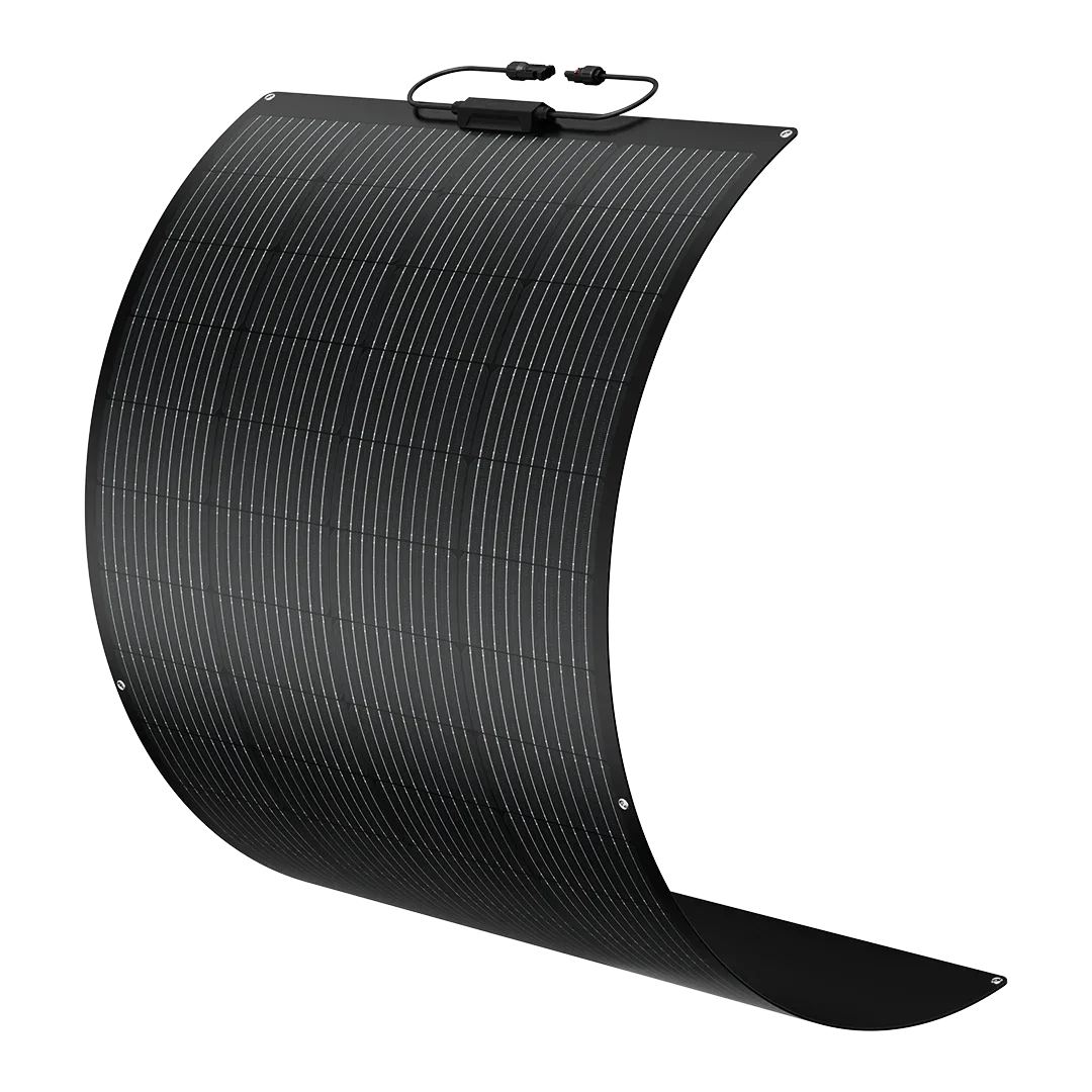BougeRV Arch 200 Watt Fiberglass Flexible Curved Solar Panel - Green Vista Living