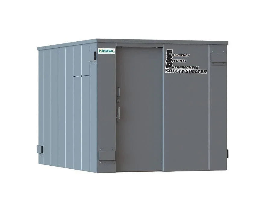 Swisher ESP Safety Shelter- 20 Person Private / 12 Person Business - Green Vista Living