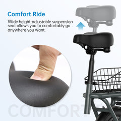 HOVSCO Porto Max Electric Scooter For Commute & Grocery Shopping - Green Vista Living