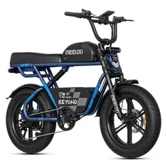 MEELOD M8 Fat Tire Ebike - Long Range - Green Vista Living