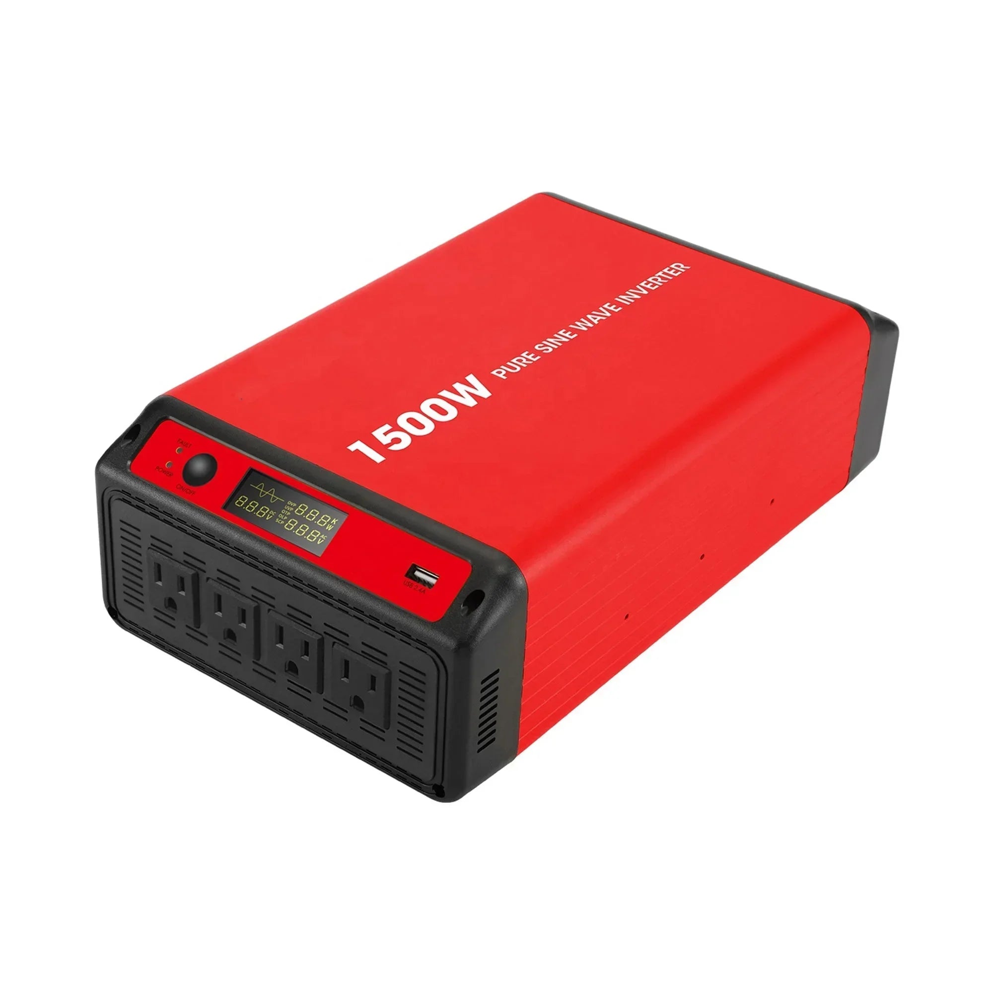 ACOPOWER 1500W 12V Pure Sine Wave Inverter - Green Vista Living