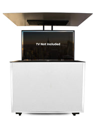 MirageVision 65" Outdoor TV Premium Lift Cabinet - Green Vista Living