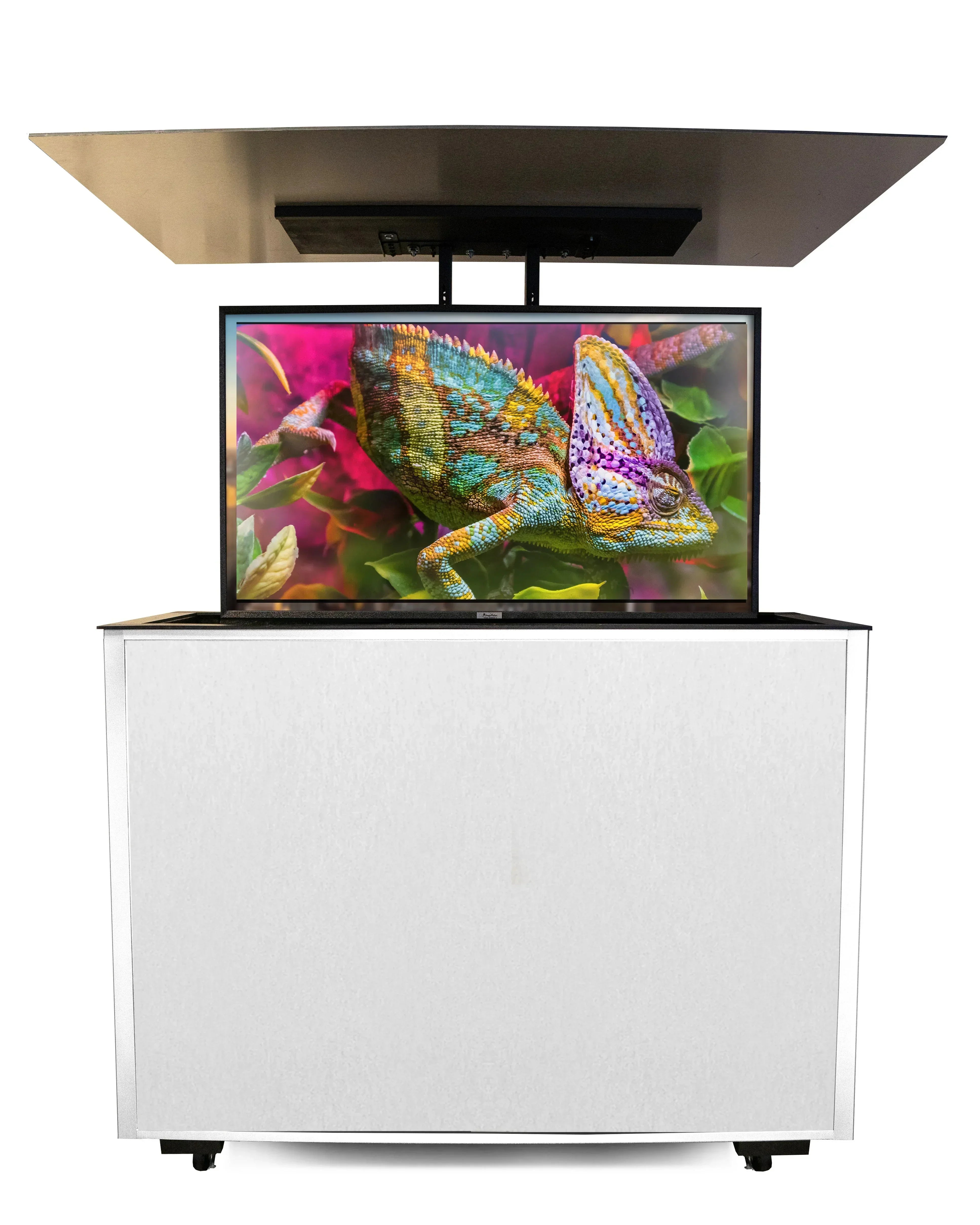 MirageVision 32" Outdoor TV Premium Lift Cabinet - Green Vista Living