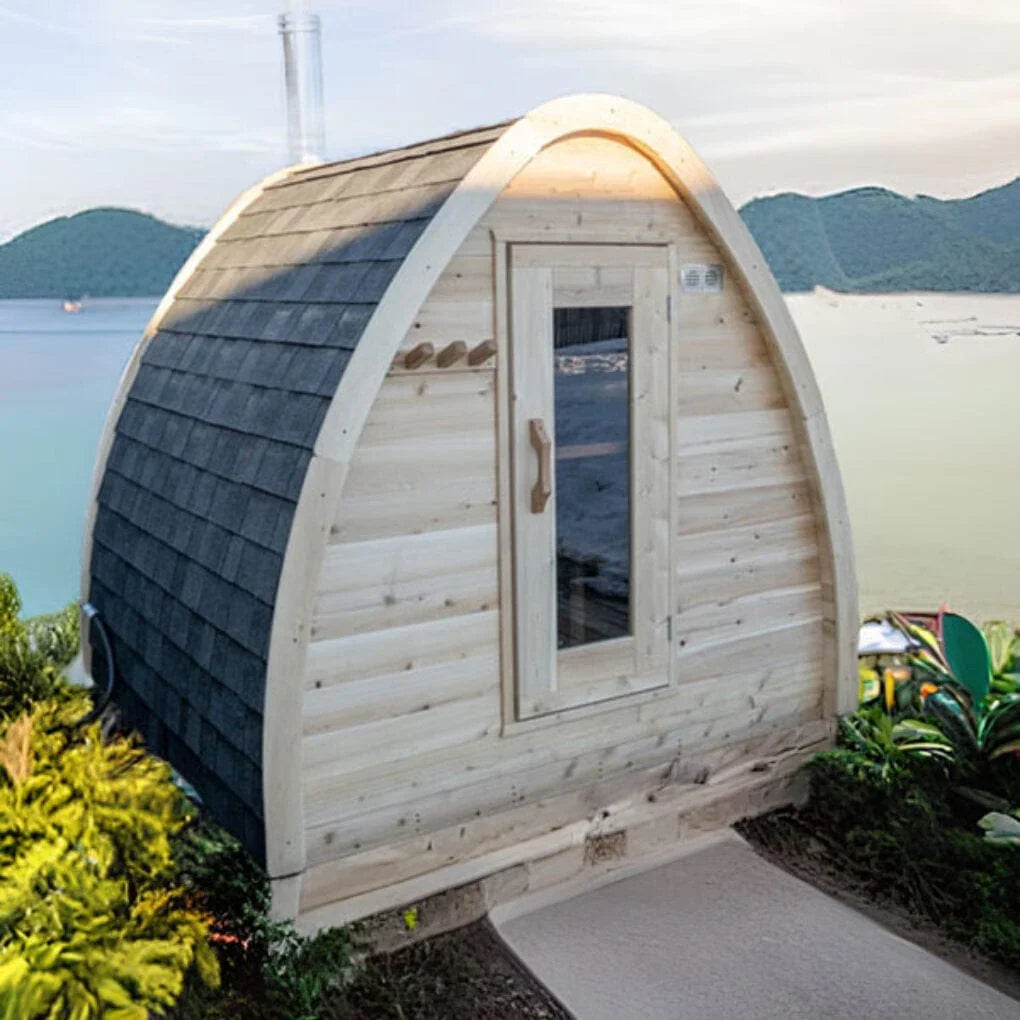 Dundalk Leisurecraft Canadian Timber MiniPOD Sauna | 4 Persons - Green Vista Living