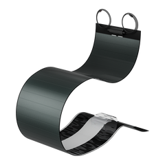 BougeRV Yuma 100W CIGS Thin-film Flexible Solar Panel with Tape (Long Version)