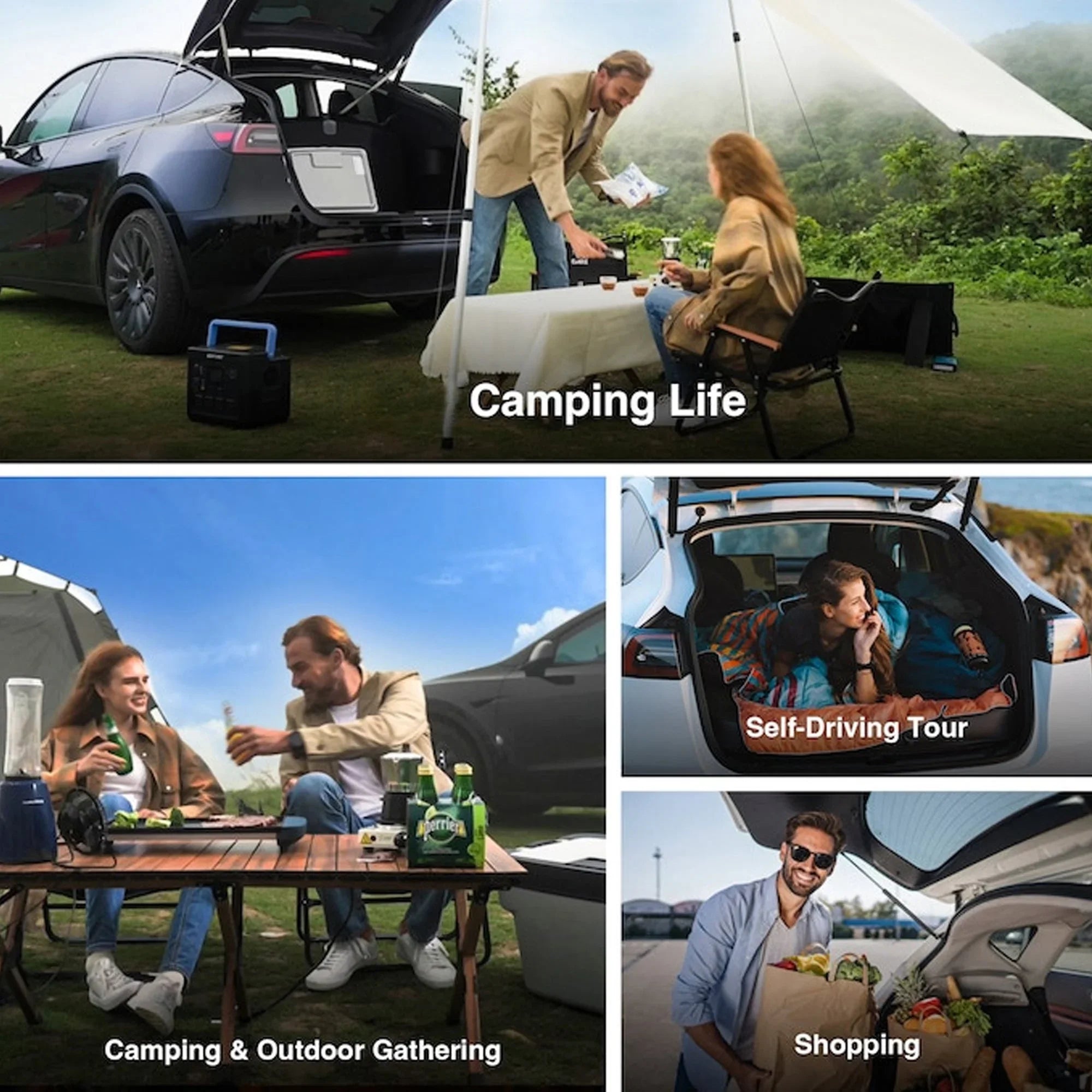 AcoPower TesFridge Portable Freezer – Specially Designed for Tesla Model Y - Green Vista Living