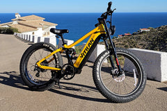 Vitilan T7PRO Full Suspension Mountain E-bike - Green Vista Living