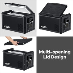 ICECO VL35ProS 37QT Single Zone Portable Fridge Freezer - Green Vista Living