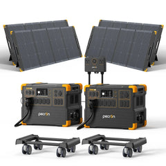 PECRON E3800LFP Portable Power Station 4200W 3840Wh - Green Vista Living