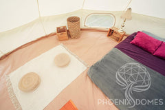 20'/6m Canvas Bell Tent - Phoenix Domes - Green Vista Living