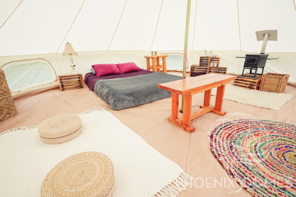 20'/6m Canvas Bell Tent - Phoenix Domes - Green Vista Living