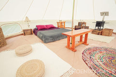 20'/6m Canvas Bell Tent - Phoenix Domes - Green Vista Living