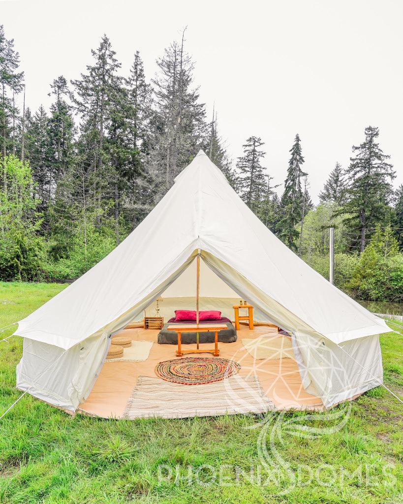 20'/6m Canvas Bell Tent - Phoenix Domes - Green Vista Living