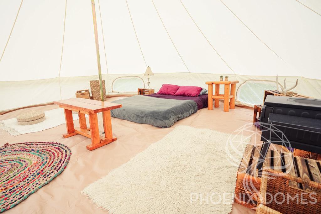 20'/6m Canvas Bell Tent - Phoenix Domes - Green Vista Living