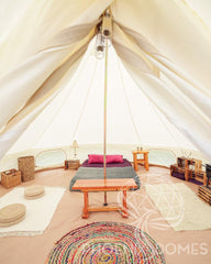 20'/6m Canvas Bell Tent - Phoenix Domes - Green Vista Living