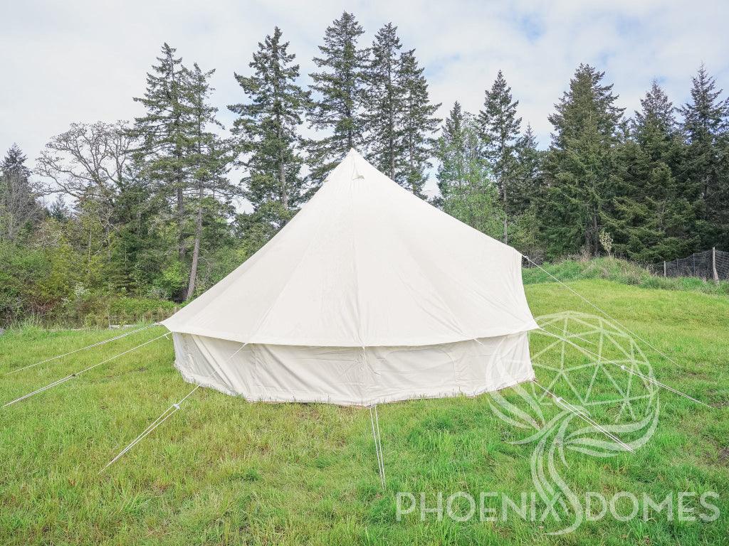 20'/6m Canvas Bell Tent - Phoenix Domes - Green Vista Living