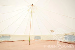 20'/6m Canvas Bell Tent - Phoenix Domes - Green Vista Living