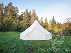 20'/6m Canvas Bell Tent - Phoenix Domes - Green Vista Living