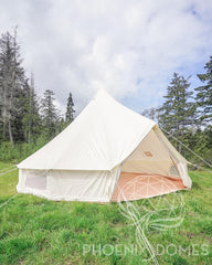 20'/6m Canvas Bell Tent - Phoenix Domes - Green Vista Living