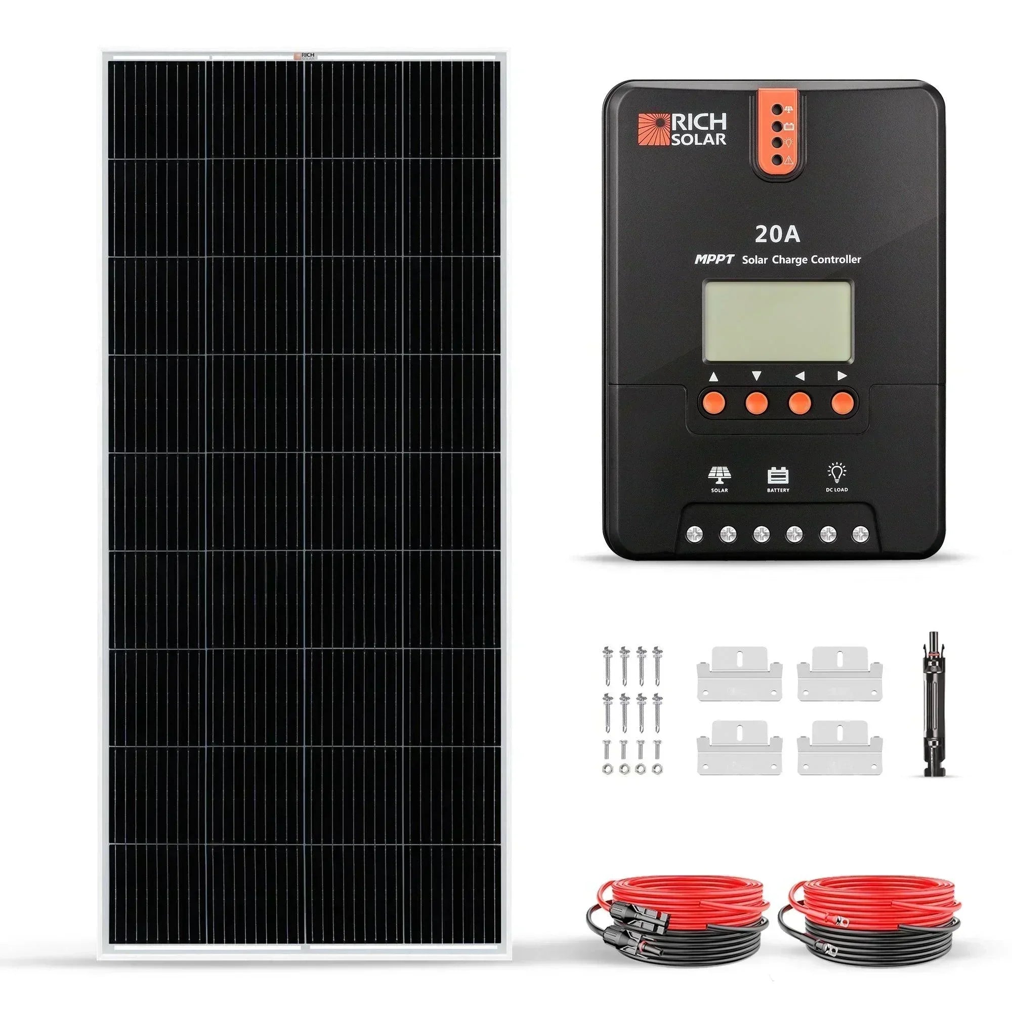 Rich Solar - 200 Watt Solar Kit - Green Vista Living