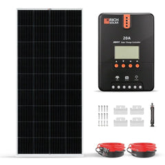 Rich Solar - 200 Watt Solar Kit - Green Vista Living