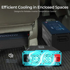 Renogy 2000W 12V Pure Sine Wave Inverter - Green Vista Living
