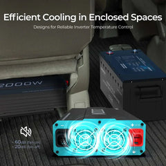 Renogy 2000W 12V Pure Sine Wave Inverter - Green Vista Living
